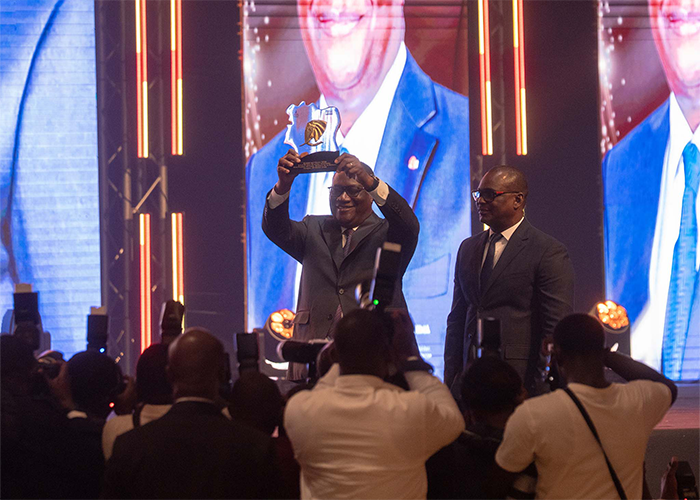 MADAME LA DIRECTRICE GÉNÉRALE DU FER À LA CÉRÉMONIE DE « L’HOMME DE L’ANNÉE 2025 »