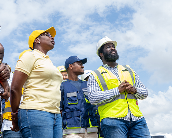 VISITE DES TRAVAUX DU PÉAGE DE MONDOUKOU
