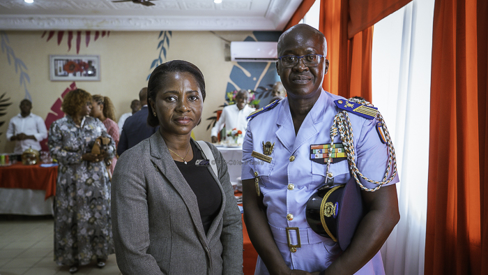 PARTICIPATION DU FONDS D’ENTRETIEN ROUTIER À LA CÉRÉMONIE DE REMISE DE CASQUES AUX SAPEURS-POMPIERS DE LA CLASSE 2023 1/A ET DE DÉCORATION