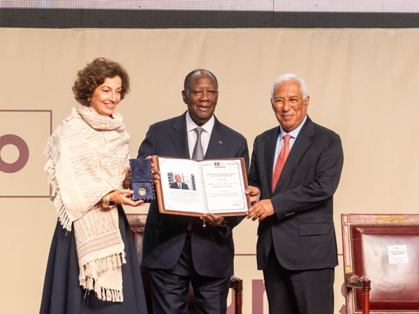PRIX FÉLIX HOUPHOUËT-BOIGNY POUR LA RECHERCHE DE LA PAIX